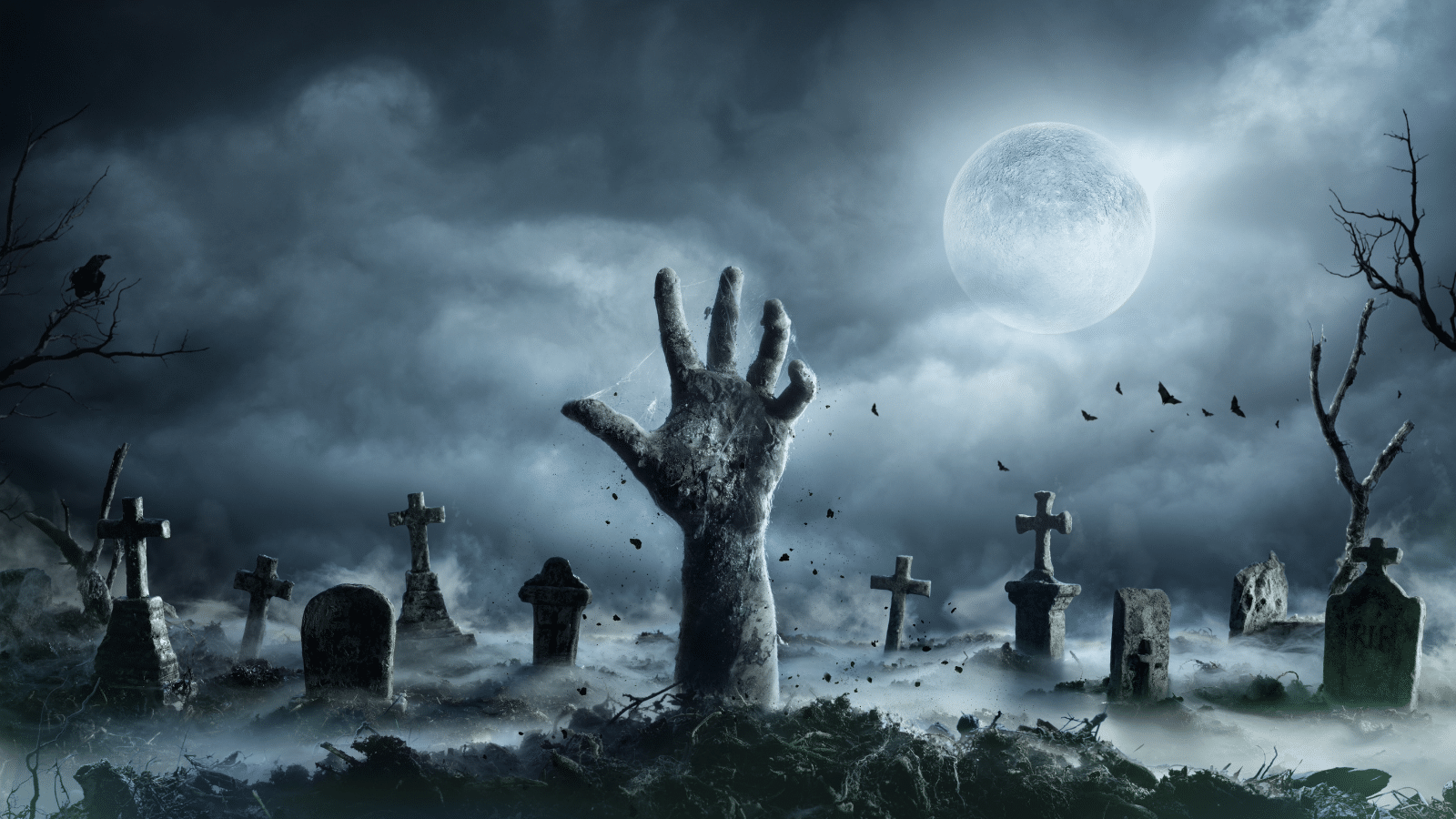 zombie looking at a gravestone, highly detailed, | Stable Diffusion