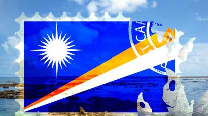 The Marshall Islands Flag