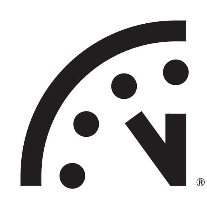 atomic scientists doomsday clock