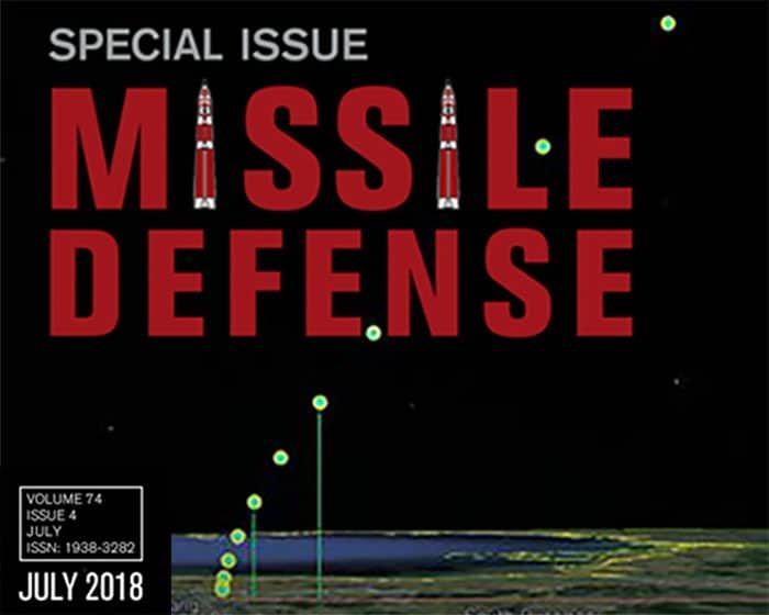 July/August issue on missile defense