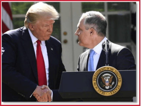 President Trump and EPA Administrator Pruitt at the White House in June 2018