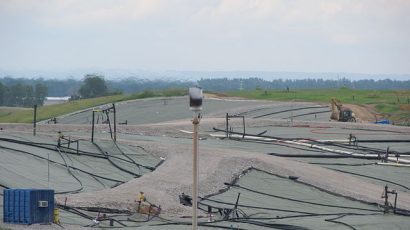 The West Lake Landfill Superfund Site, circa 2014. Photo by: Kqueirolomce