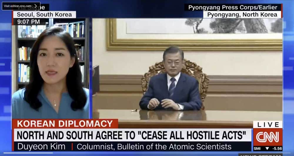 Bulletin columnist Duyeon Kim on CNN.
