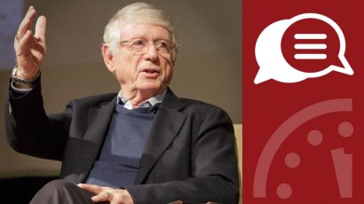 Ted Koppel interview card