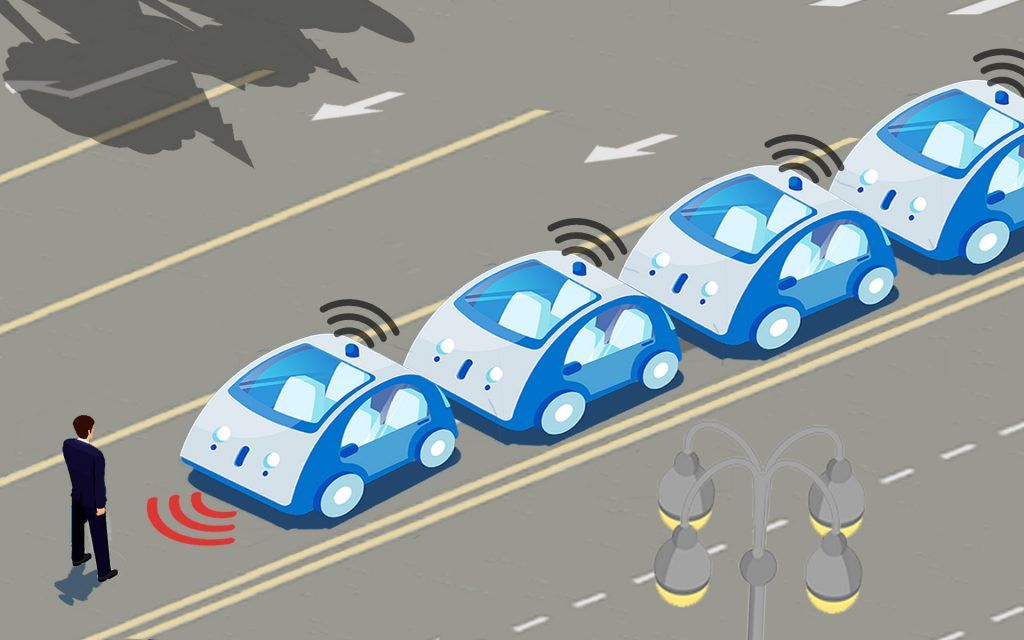 autonomous driverless vehicles road rage Tiananmen Square