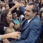 US President Richard Nixon.