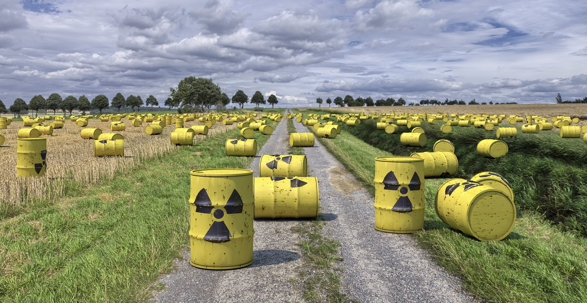 Is nuclear waste hot?