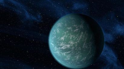 alien-looking exoplanet Kepler 22b