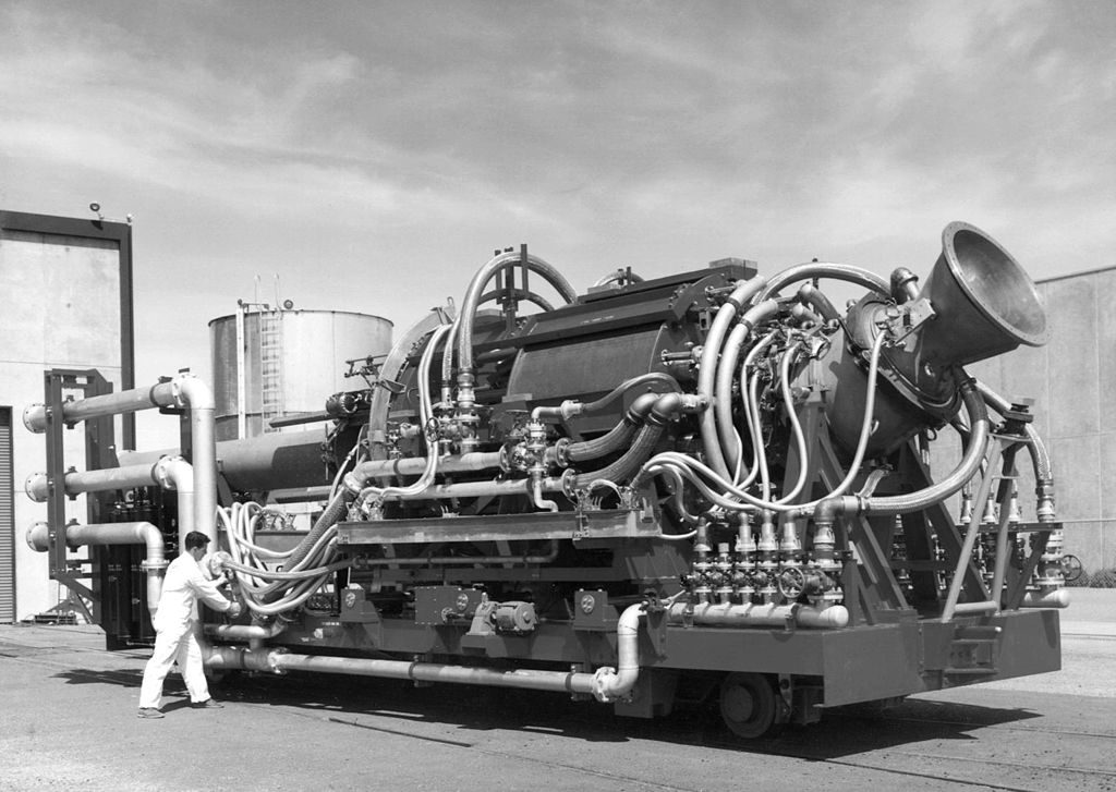 The Tory-IIA nuclear ramjet engine.