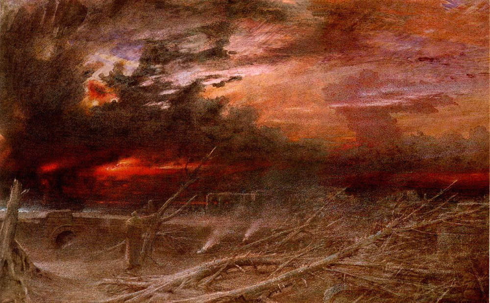 Apocalypse, a 1903 painting by Albert Goodwin