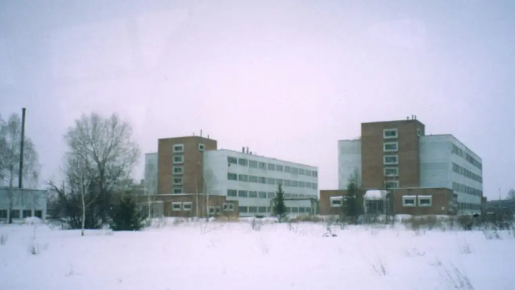 The building housing smallpox-causing virus at the VECTOR research center.