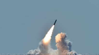 US trident missile test