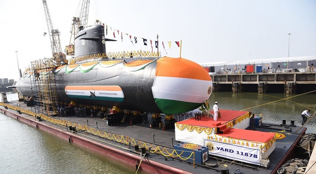 India's INS Vela submarine