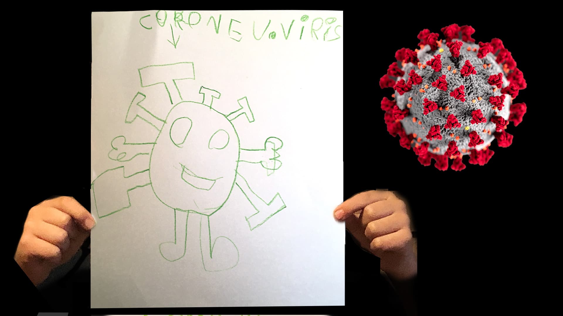 Kids Are Drawing Pictures Of The New Coronavirus That S A Good