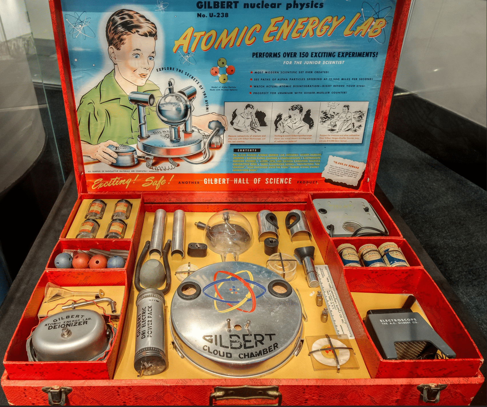 World's Most Dangerous Toy? Radioactive Atomic Energy Lab Kit with Uranium  (1950) - Bulletin of the Atomic Scientists