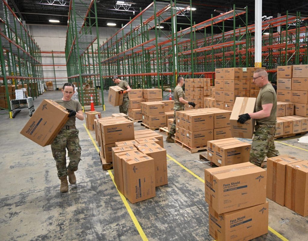 Maryland national guard stockpile