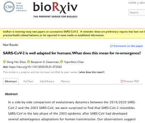 Did The Sars Cov 2 Virus Arise From A Bat Coronavirus Research Program In A Chinese Laboratory Very Possibly Bulletin Of The Atomic Scientists