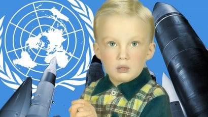 donald trump child united nations nuclear missiles disarmament bernard baruch