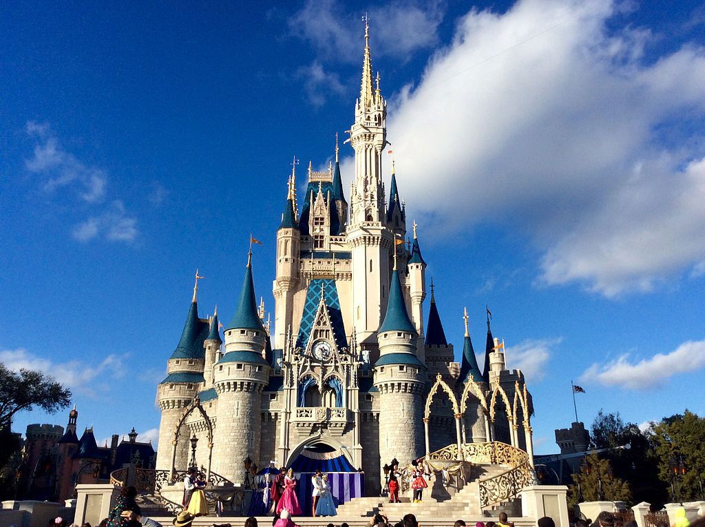 Cinderella Castle at Walt Disney World. (Photo by Jedi94 via Wikimedia.)