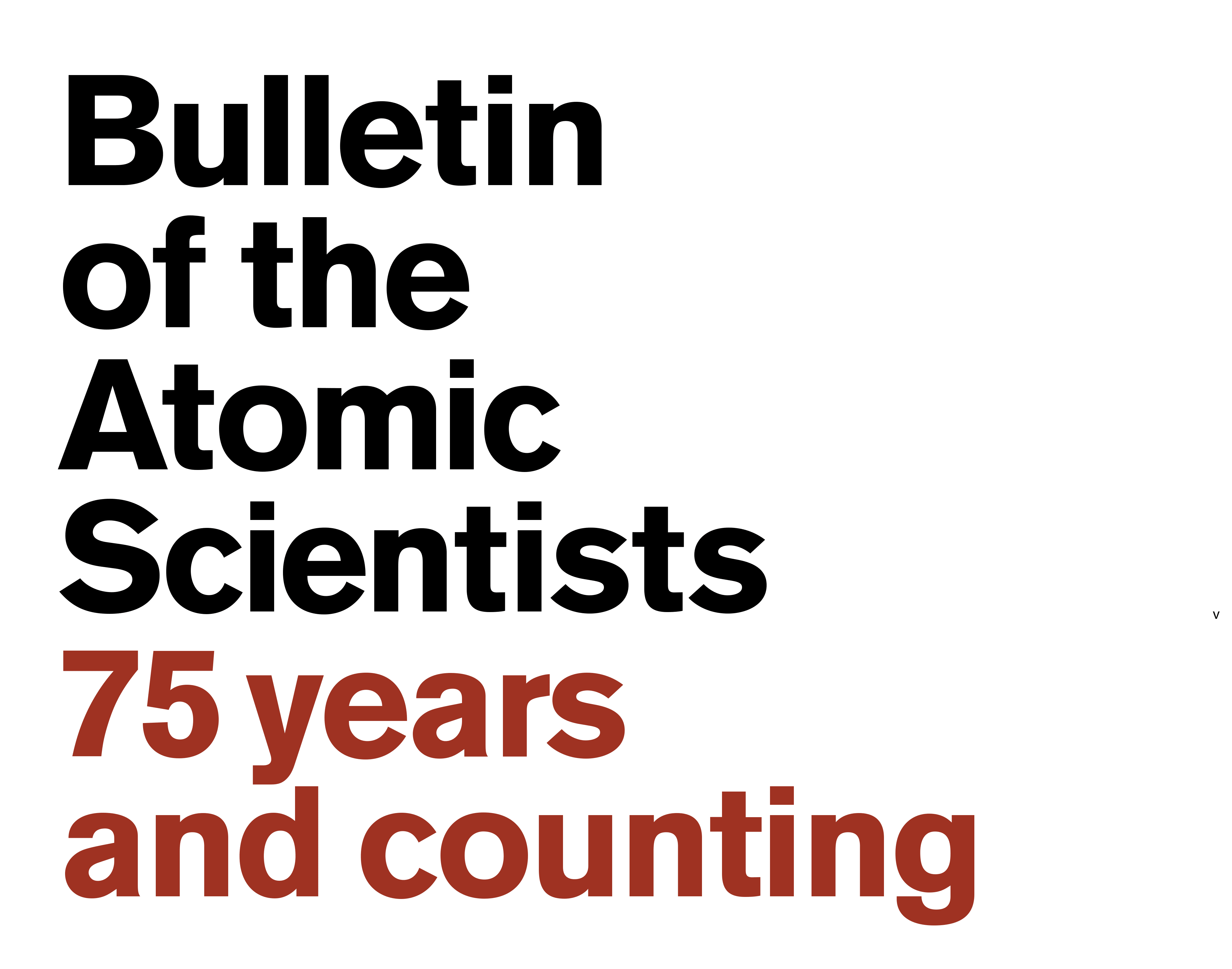 It's the Bulletin's 75th anniversary!