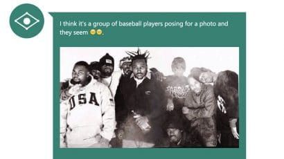 An AI system described the Wu-Tang Clan as a baseball players.