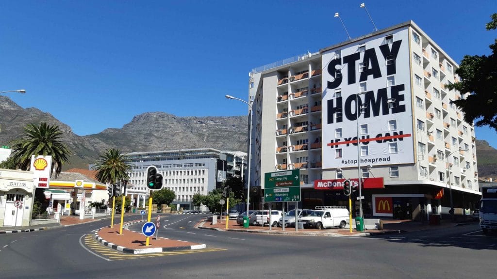 A billboard in South Africa.