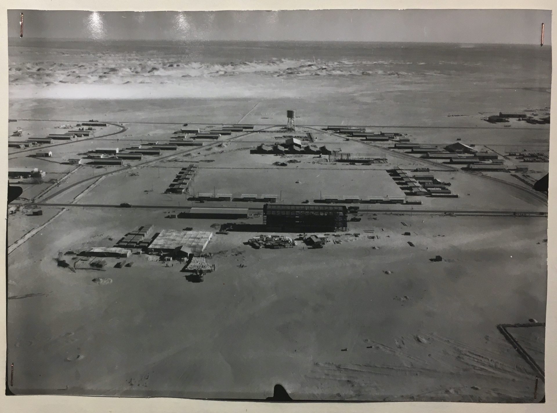 Military base adjacent to Frances atmospheric test site near Reggane Algeria circa 1959