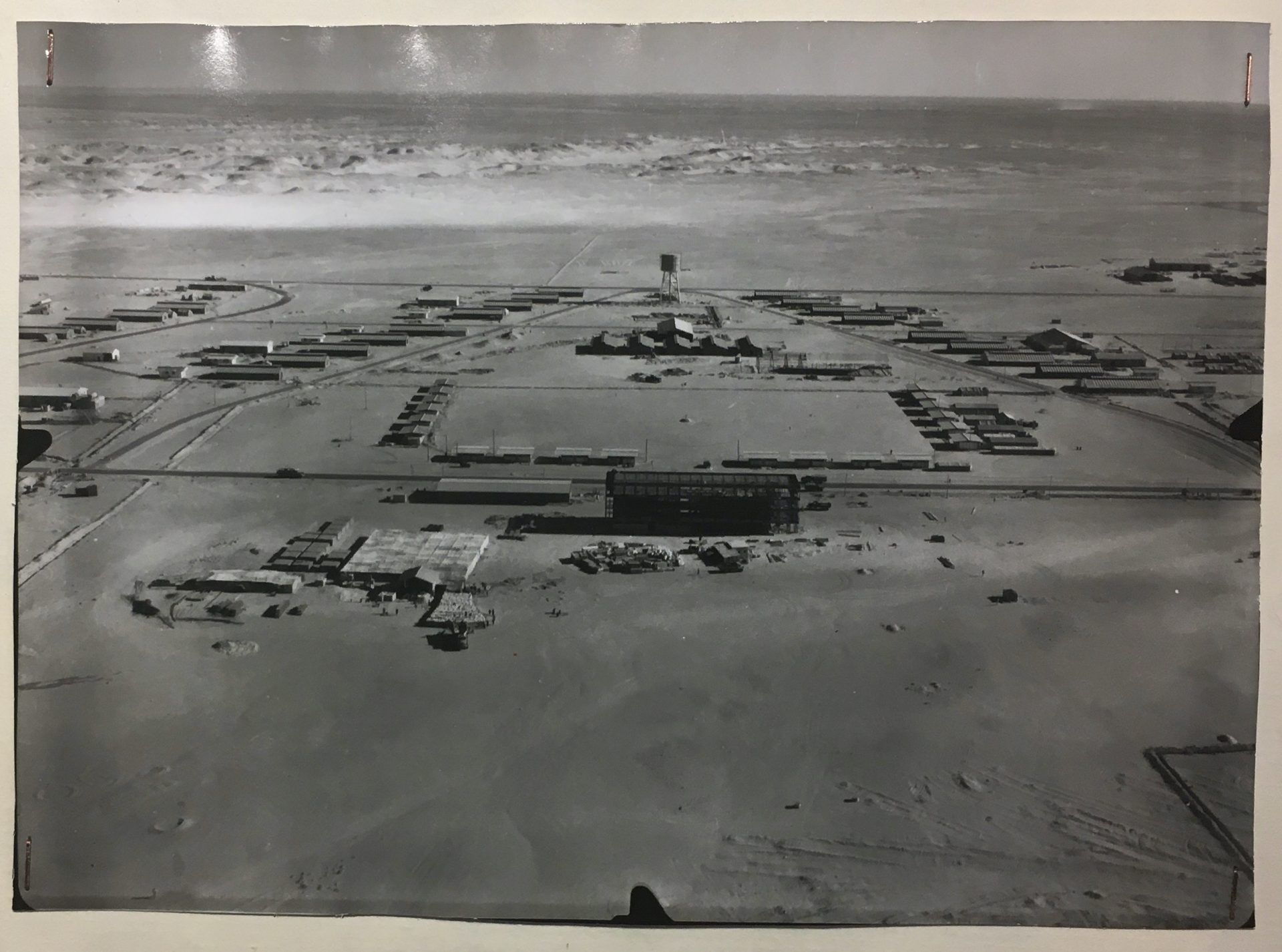 Military base adjacent to France's atmospheric test site near Reggane, Algeria, circa 1959