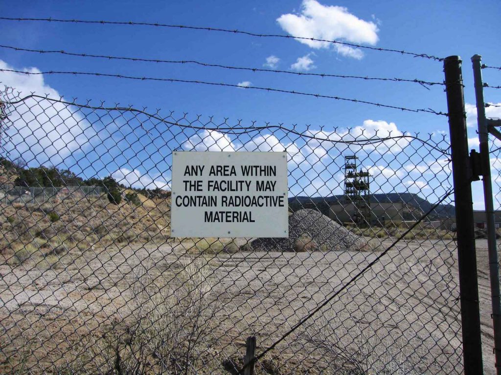 A uranium mine in New Mexico. Credit: Eve Andree Laramee via Wikimedia Commons. CC BY-SA 4.0.