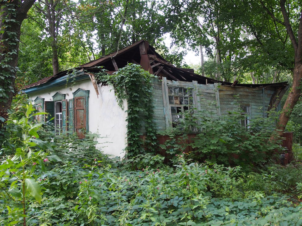 Abandoned Chernobyl village. Credit: Clay Gilliland via Wikimedia Commons. CC BY-SA 2.0