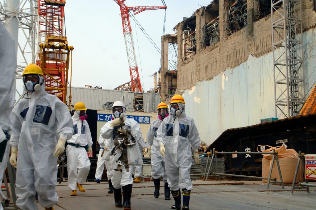 IAEA Experts at the Fukushima Nuclear Power Plant. Credit: IAEA Imagebank via Wikimedia Commons. CC BY-SA 2.0.