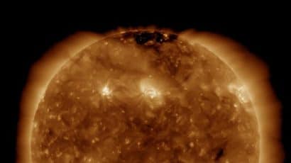 image of sun from NASA spacecraft observatory