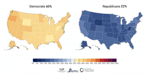 Democrats vs GOP on climate change evidence