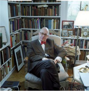 Leon Botstein at his home on the Bard campus in Annandale-on-Hudson, New York. Botstein is the president of Bard College, co-founder of Smolny College in Russia, and music director and principal conductor of the American Symphony Orchestra. Photo credit: Steve Pyke. Used with permission.