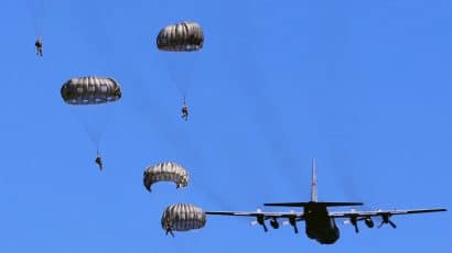parachute training