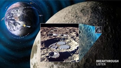 artist's conception of moon base