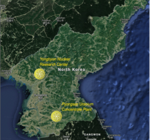 Two North Korean nuclear plants
