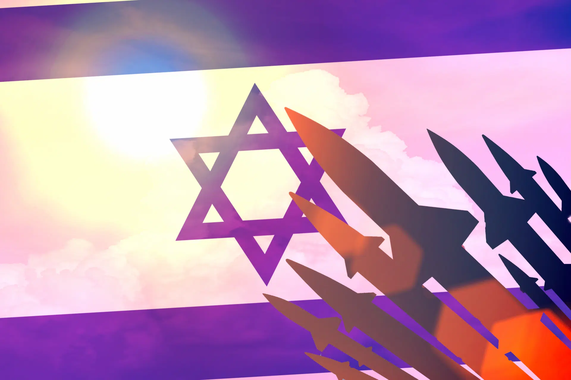 israel-flag-missiles