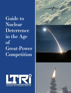 The guide to Nuclear Deterrence in the Age of Great Power Competition