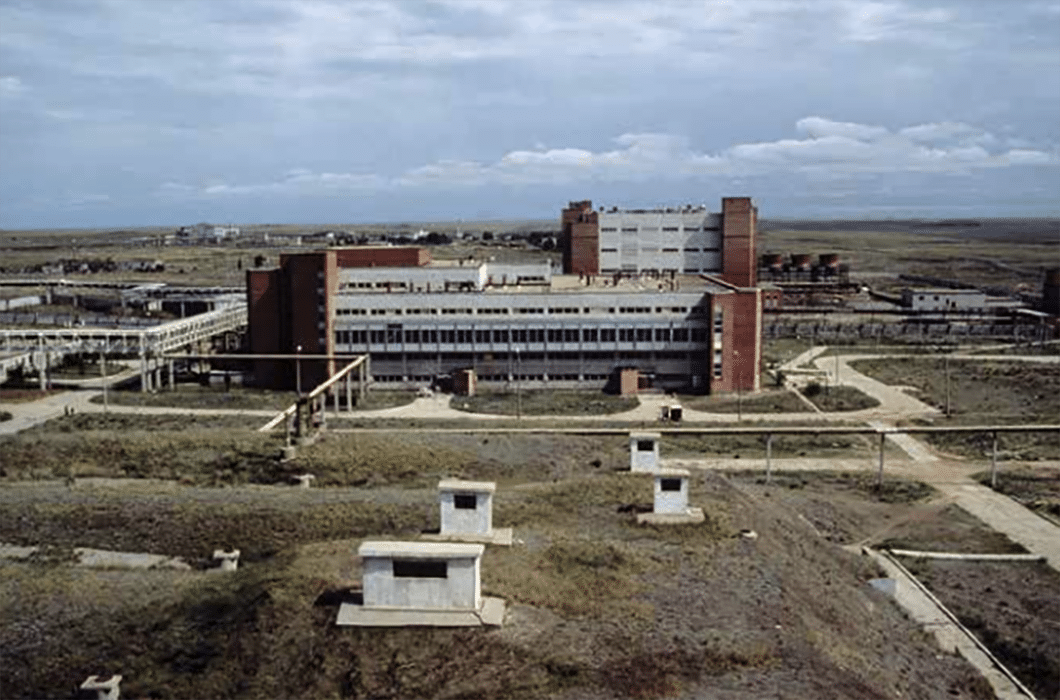 Stepnogorsk biologial weapons plant.