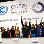 young climate activists at cop25