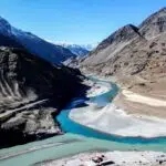 Zanskar River, in the Himalayas