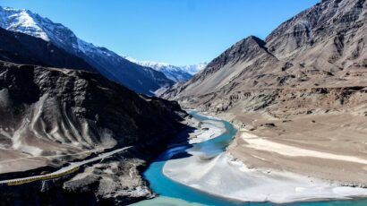 Zanskar River, in the Himalayas