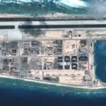 Fiery Cross Reef Chinese military base