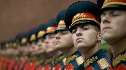 Russian honor guard