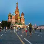 St Basil's cathedral, Red Square, Moscow