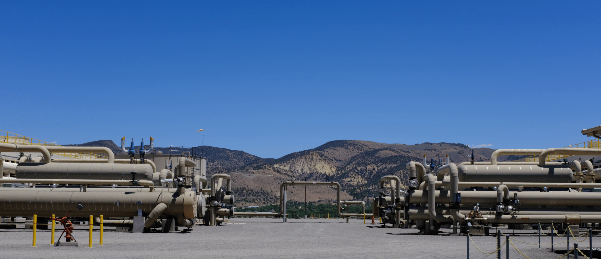 Ormat’s Steamboat Hills geothermal power plant, just south of Reno, Nevada. (Jessica McKenzie)