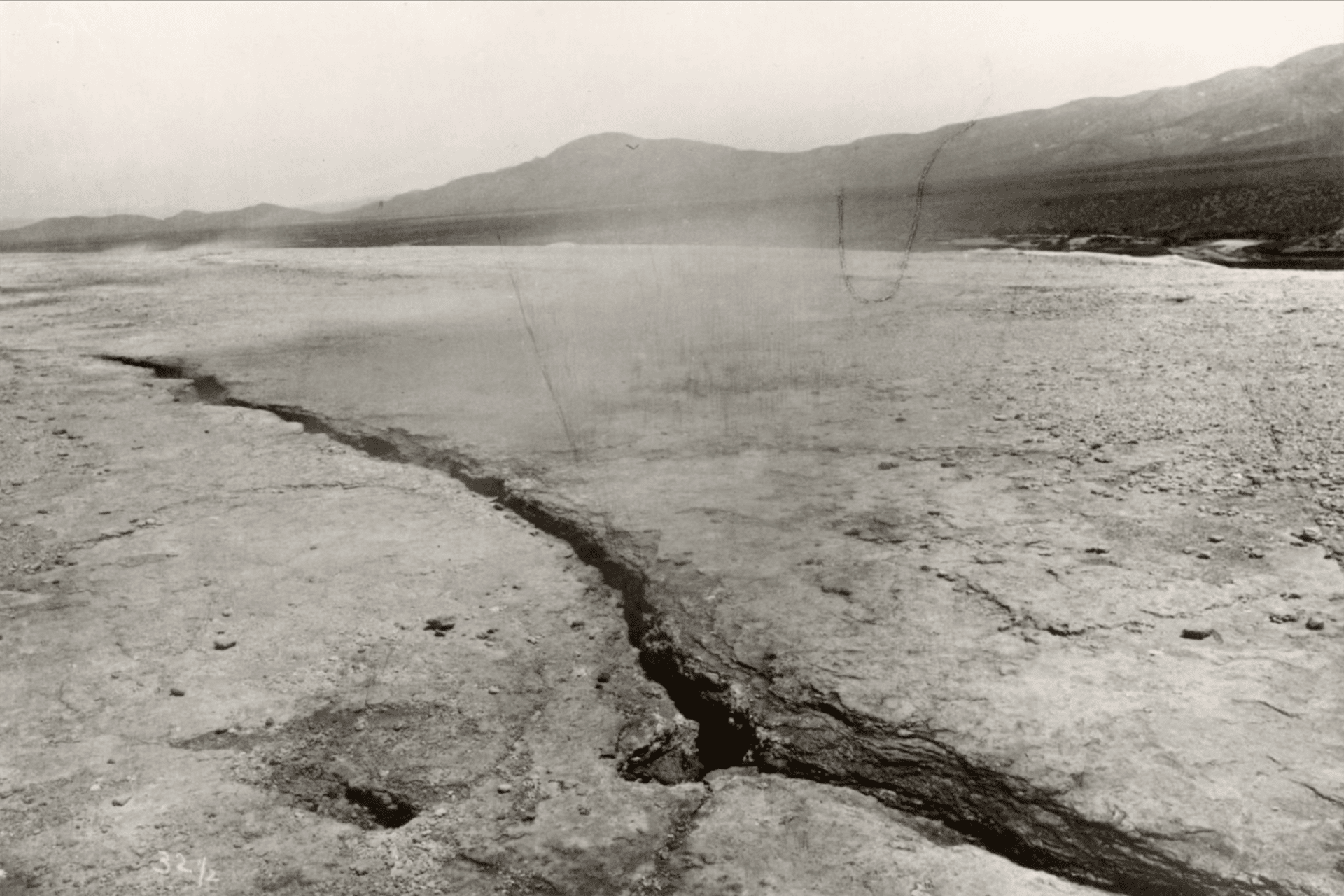 Fissures at Steamboat Springs, just south of Reno, Nevada, photographed by Timothy O’Sullivan in 1868 and by the author in 2022. On cold days, steam can sometimes still be seen rising from the earth.