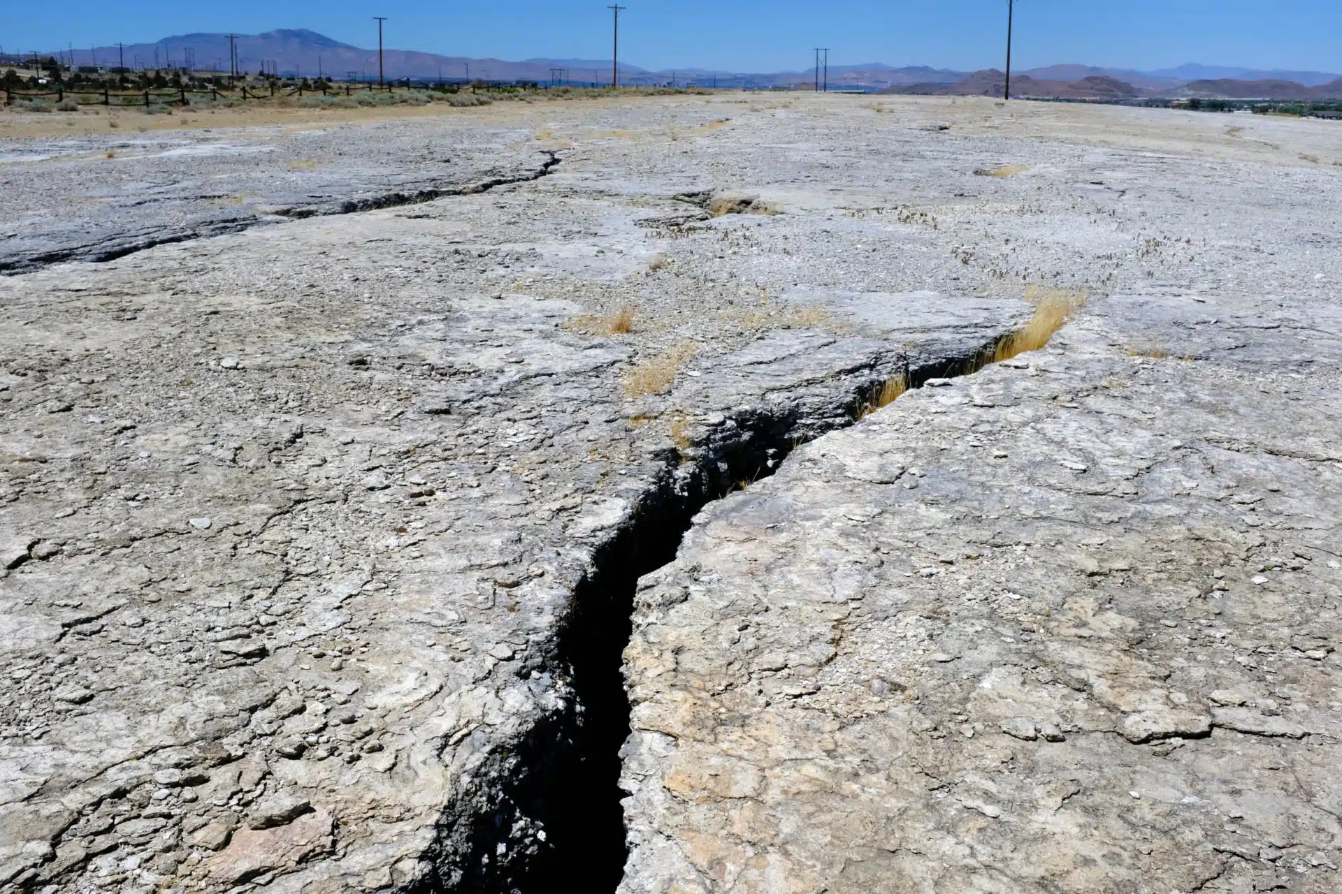 Fissures at Steamboat Springs, just south of Reno, Nevada, photographed by Timothy O’Sullivan in 1868 and by the author in 2022. On cold days, steam can sometimes still be seen rising from the earth.