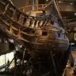 shipwreck in museum